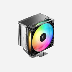 Refroidisseur processeur DeepCool AG600 ARGB ventilateur 120mm roulement hydraulique 2.1mmH2O éclairage ARGB noir - Miniature 1
