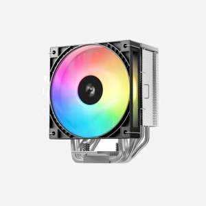 Refroidisseur processeur DeepCool AG600 ARGB ventilateur 120mm roulement hydraulique 2.1mmH2O éclairage ARGB noir - Miniature 2