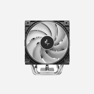 Refroidisseur processeur DeepCool AG600 ARGB ventilateur 120mm roulement hydraulique 2.1mmH2O éclairage ARGB noir - Miniature 3
