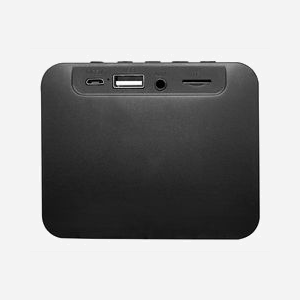 Enceinte portable LogiLink SP0057 Bluetooth 10m mono 100-5000Hz 80dB batterie 14h slot MicroSD 64Go noir - Miniature 3