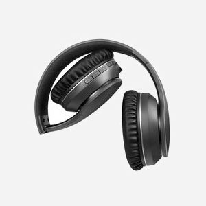 Casque Bluetooth LogiLink BT0053 sans fil arceau circum-auriculaire portée 10m musique noir 200g - Miniature 2