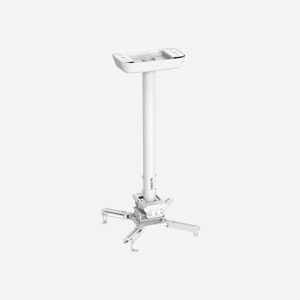 Support plafond LogiLink BP0157 pour projecteur charge maximale 35kg dimensions 470x470x895mm blanc - Miniature 2