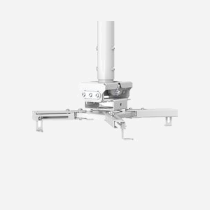 Support plafond LogiLink BP0157 pour projecteur charge maximale 35kg dimensions 470x470x895mm blanc - Miniature 3