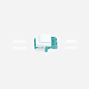 Adaptateur fibre optique LogiLink NK0031 duplex LC/LC multimode turquoise et blanc 29x21.3x16.6mm - Miniature 2