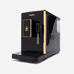 Machine à café TORNADO TCM-9008A-GS automatique avec broyeur intégré café en grains réservoir tasse noir - Miniature 5