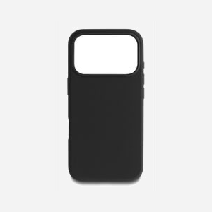 Coque DeLOCK pour iPhone 17 Pro compatible MagSafe en silicone liquide et polycarbonate avec doublure microfibre noir - Miniature 2