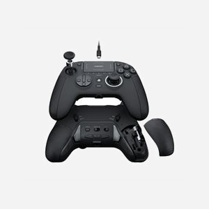 Manette de jeu NACON Revolution 5 Pro sans fil Bluetooth pour PC PlayStation 4 PlayStation 5 noir - Miniature 3