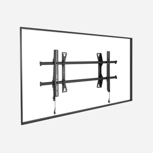 Support mural fixe Chief LSA1U Fusion pour écrans plats jusqu'à 160 cm (63") avec système ClickConnect noir - Miniature 1