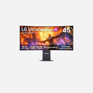 Écran PC LG 45GX950B-B 45" 5120x2160 pixels 5K Ultra HD OLED 21:9 0,03ms Hub USB VESA noir - Miniature 1