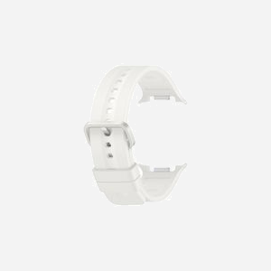 Bracelet Samsung Sport Band S/M pour Galaxy Watch9 et Watch8 coloris crème largeur 50mm référence ET-SNL34SUEGEU - Miniature 3