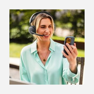 Casque Logitech Zone Wireless 2 ES Bluetooth USB Type-C filaire et sans fil arceau appels/musique graphite 212g - Miniature 3