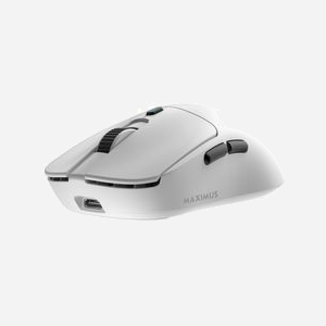 Souris gaming White Shark MAXIMUS ambidextre Bluetooth optique 26000 DPI 6 boutons programmables 50G blanc - Miniature 4