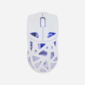 Souris gaming White Shark DAGONET ambidextre Bluetooth optique 12000 DPI 6 boutons programmables blanc - Miniature 1