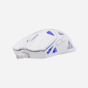 Souris gaming White Shark DAGONET ambidextre Bluetooth optique 12000 DPI 6 boutons programmables blanc - Miniature 3