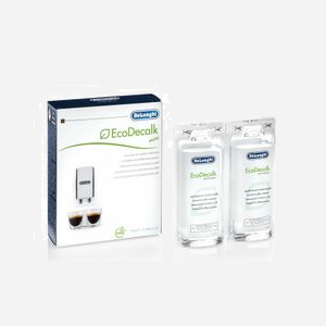 Détartrant De'Longhi EcoDecalk SC200 pour cafetières 2x100ml formule écologique à base d'acide lactique