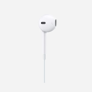 Écouteurs Apple EarPods USB-C avec fil pour appels et musique connecteur USB Type-C blanc - Miniature 3