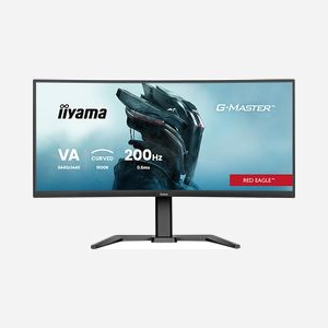 Écran iiyama G-MASTER GCB3484WQSU-B2 34" UltraWide QHD 3440x1440 LCD 21:9 USB 3.2 Hub réglable en hauteur noir - Miniature 1