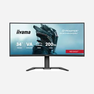 Écran iiyama G-MASTER GCB3484WQSU-B2 34" UltraWide QHD 3440x1440 LCD 21:9 USB 3.2 Hub réglable en hauteur noir - Miniature 3