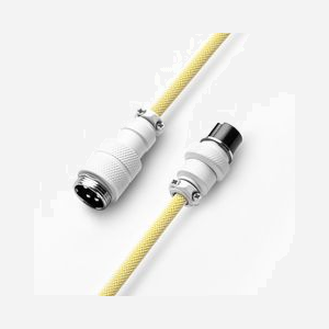 Câble USB Cablemod CM-PKCA-CWAW-YW150YW-R 1,5m USB-A vers USB-C tressé jaune connecteurs plaqués or - Miniature 4