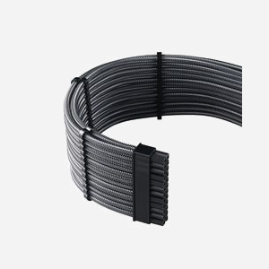 Câbles d'alimentation internes Cablemod CM-PCSI-FKIT-NKC-R kit complet couleur charbon pour PC - Miniature 3