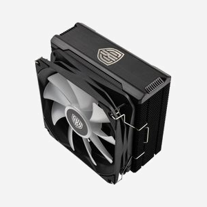 Refroidisseur processeur Kolink Umbra EX180 ARGB hybride 120mm 800-1800 RPM 125 m³/h éclairage ARGB noir - Miniature 2