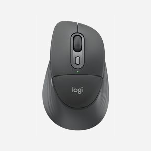 Souris Logitech Signature Comfort Plus M850 L Business droitier optique 4000 DPI RF sans fil Bluetooth 6 boutons programmables graphite - Miniature 1