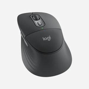 Souris Logitech Signature Comfort Plus M850 L Business droitier optique 4000 DPI RF sans fil Bluetooth 6 boutons programmables graphite - Miniature 4
