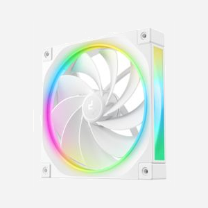 Ventilateur DeepCool FL14R 140mm 500-1700 tr/min palier FDB 1.74 mmH2O blanc pour boîtier PC - Miniature 1