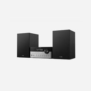 Système micro audio Philips TAM4205M2/12 80W RMS 2 voies Bluetooth 30m FM LED noir et argent - Miniature 3