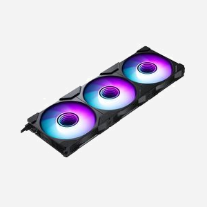 Ventilateur Phanteks M25G2-120 12cm roulement hydraulique 35,13 sone 2,51 mmH2O noir pack de 3 pièces - Miniature 1