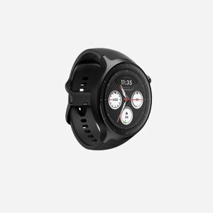 Montre connectée Motorola Moto Watch 47mm écran OLED 1.43" GPS double fréquence acier inoxydable noir étanche - Miniature 2