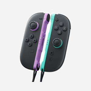 Manette Nintendo Joy-Con 2 Bluetooth sans fil analogique/numérique noir vert violet pour Nintendo Switch 2 - Miniature 2