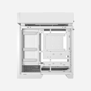 Boîtier PC DeepCool CL660 WH blanc Mini-ITX micro ATX ATX support ventilateurs 120-140mm disques 2.5" 3.5" - Miniature 5