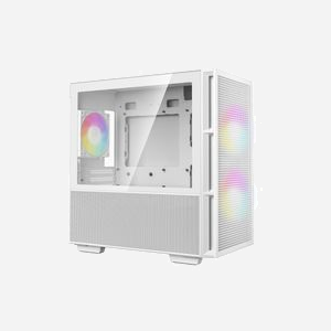 Boîtier PC DeepCool CH360 Blanc Micro-ATX Mini-ITX avec 3 ventilateurs 140mm/120mm alimentation ATX 215x428x431mm - Miniature 2