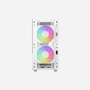 Boîtier PC DeepCool CH360 Blanc Micro-ATX Mini-ITX avec 3 ventilateurs 140mm/120mm alimentation ATX 215x428x431mm - Miniature 4