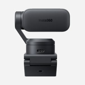 Webcam Insta360 Link 2 4K Ultra HD 3840x2160 60fps USB Type-C avec suivi automatique et montage clip noir - Miniature 4