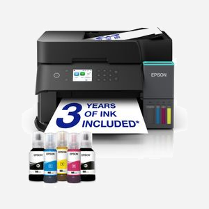 Imprimante multifonction Epson EcoTank L6370 A4 4800x1200 DPI couleur WiFi avec réservoirs d'encre intégrés noir