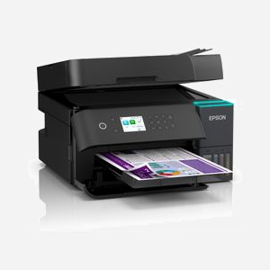 Imprimante multifonction Epson EcoTank L6370 A4 4800x1200 DPI couleur WiFi avec réservoirs d'encre intégrés noir - Miniature 2
