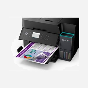 Imprimante multifonction Epson EcoTank L6370 A4 4800x1200 DPI couleur WiFi avec réservoirs d'encre intégrés noir - Miniature 4