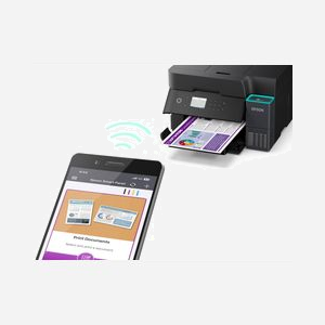 Imprimante multifonction Epson EcoTank L6370 A4 4800x1200 DPI couleur WiFi avec réservoirs d'encre intégrés noir - Miniature 5