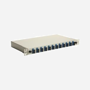 Baie de brassage fibre optique Equip 337301 1U 19" connecteurs SC OS2 monomode gris 485x43.5x240mm - Miniature 1