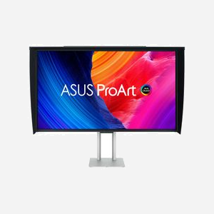 Écran ASUS ProArt OLED PA32UCDMR-K 31.5" 4K UHD 3840x2160 QD-OLED 0.1ms USB 3.2 Gen 2 Hub VESA noir argent - Miniature 3