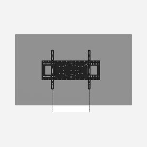 Support mural Vision VFM-W6X4 pour écran plat 37-75" VESA 600x400mm charge max 100kg profondeur 30mm noir - Miniature 5