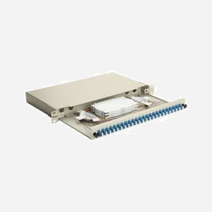 Baie de brassage fibre optique Equip 337211 1U 19" connecteurs LC UPC OS2 gris montage rack 485x43.5x240mm - Miniature 2