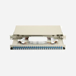 Baie de brassage fibre optique Equip 337211 1U 19" connecteurs LC UPC OS2 gris montage rack 485x43.5x240mm - Miniature 4