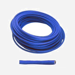 Câble réseau Helos 330178 Cat8 S/FTP blindé 305m bleu pour Ethernet 40Gbps connexion professionnelle - Miniature 1