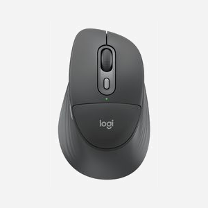Clavier souris Logitech Signature Comfort MK880 sans fil USB Bluetooth QWERTY anglais avec repose-poignets graphite - Miniature 5