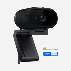 Webcam DELL WB726 4K UHD 3840x2160 pixels USB-C avec intelligence artificielle pour visioconférence professionnelle - Miniature 1
