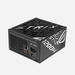 Alimentation ASUS ROG STRIX 1200W 80 PLUS Platinum ATX 20+4 pin ventilateur 135mm câbles modulaires noir - Miniature 3
