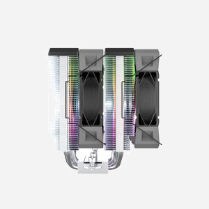 Ventirad Montech NX600 ARGB 120mm 800-2000 RPM palier HDB 3.35 mmH2O éclairage ARGB noir pour processeur - Miniature 3